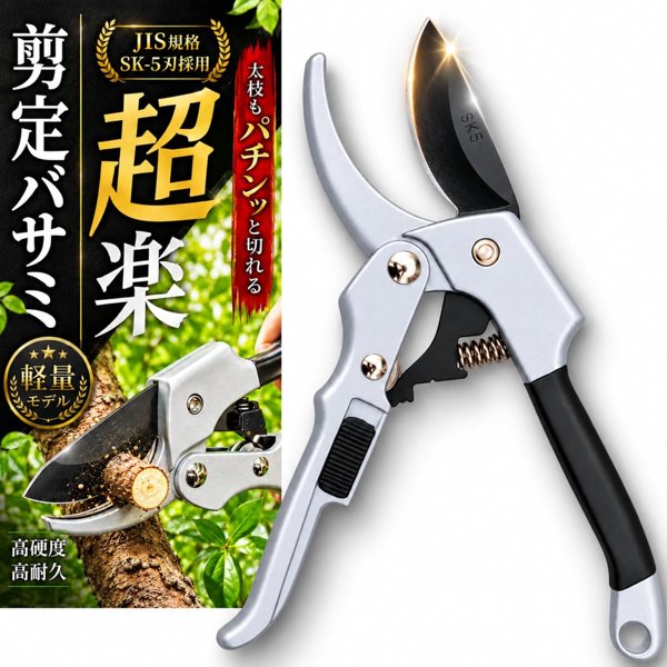 WARAIGAO 剪定ばさみ